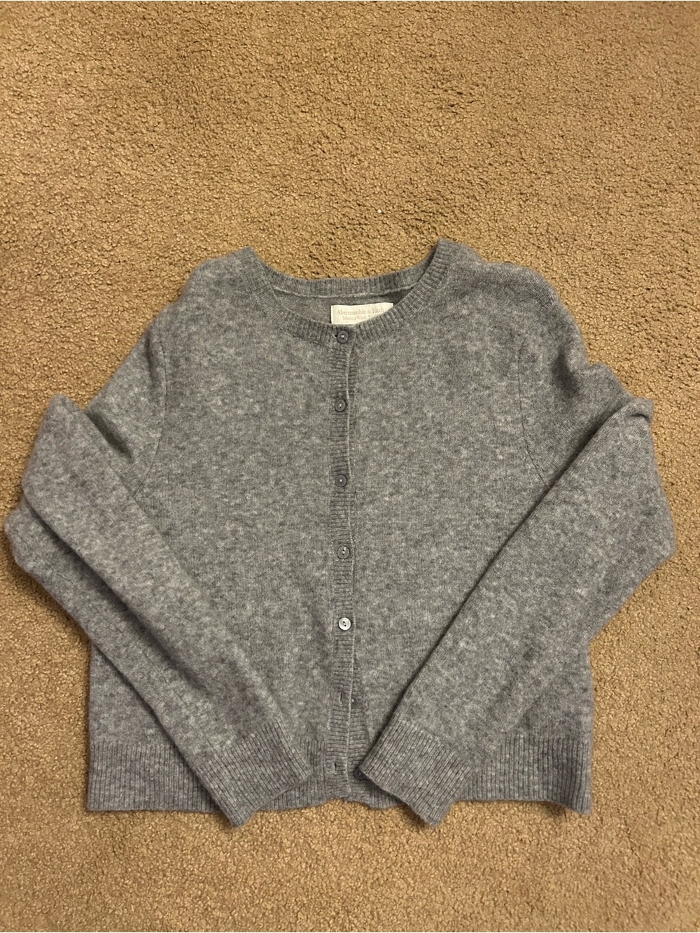 abercrombie marino wool cardigan
